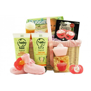 Baby Girl Cupcake Hamper image